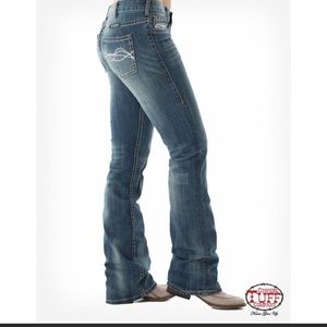 Cowgirl Tuff Co Dont Fence Me In Sz 28 x 31